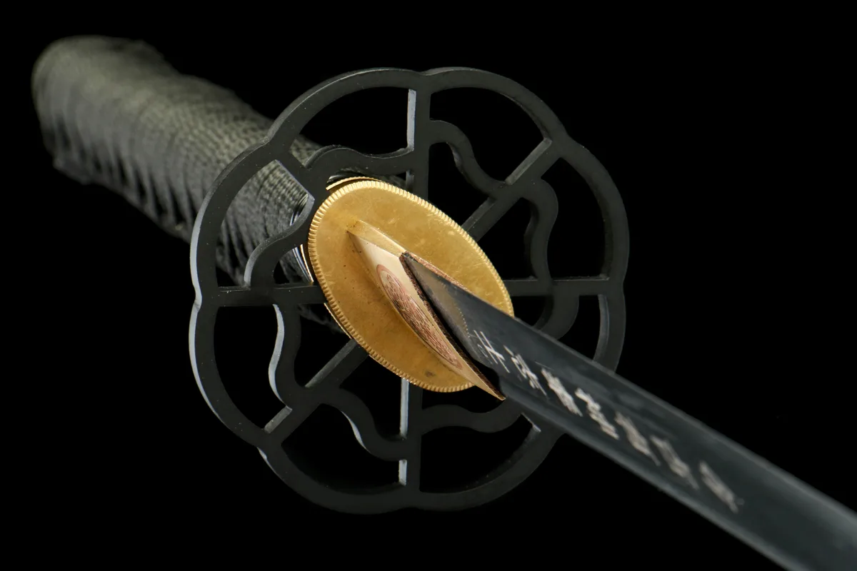 Glut der Asche - Handgeschmiedetes Katana aus 1065 Kohlenstoffstahl - Image 3