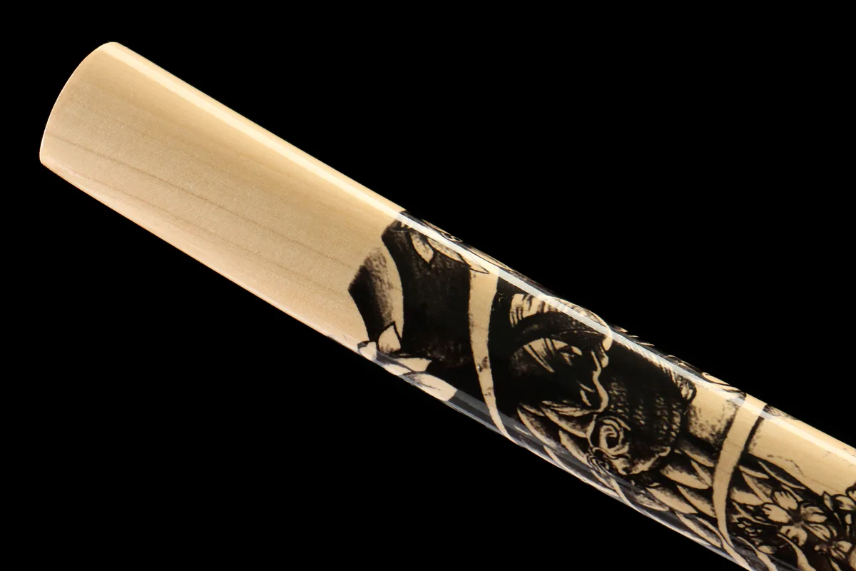 Goldener Wind - Handgeschmiedetes Katana aus 1065 Kohlenstoffstahl - Image 2