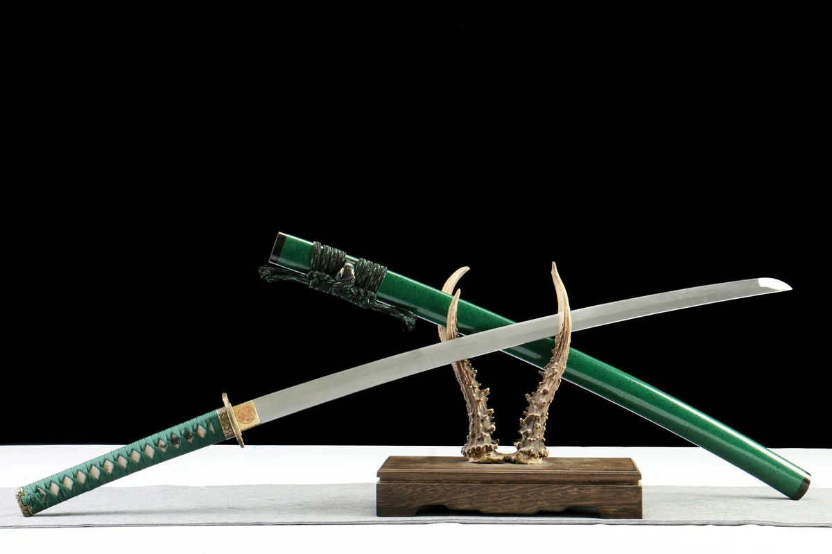 Heiliges Holz - Handgeschmiedetes Katana aus 1065 Kohlenstoffstahl - Image 2
