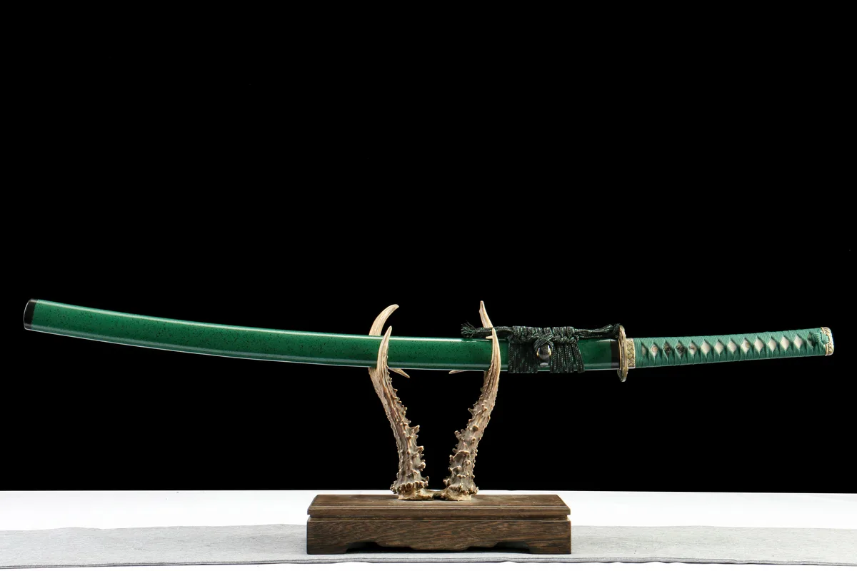 Heiliges Holz - Handgeschmiedetes Katana aus 1065 Kohlenstoffstahl - Image 6