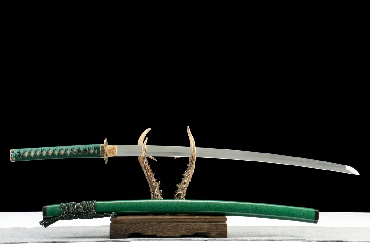 Heiliges Holz - Handgeschmiedetes Katana aus 1065 Kohlenstoffstahl - Image 9