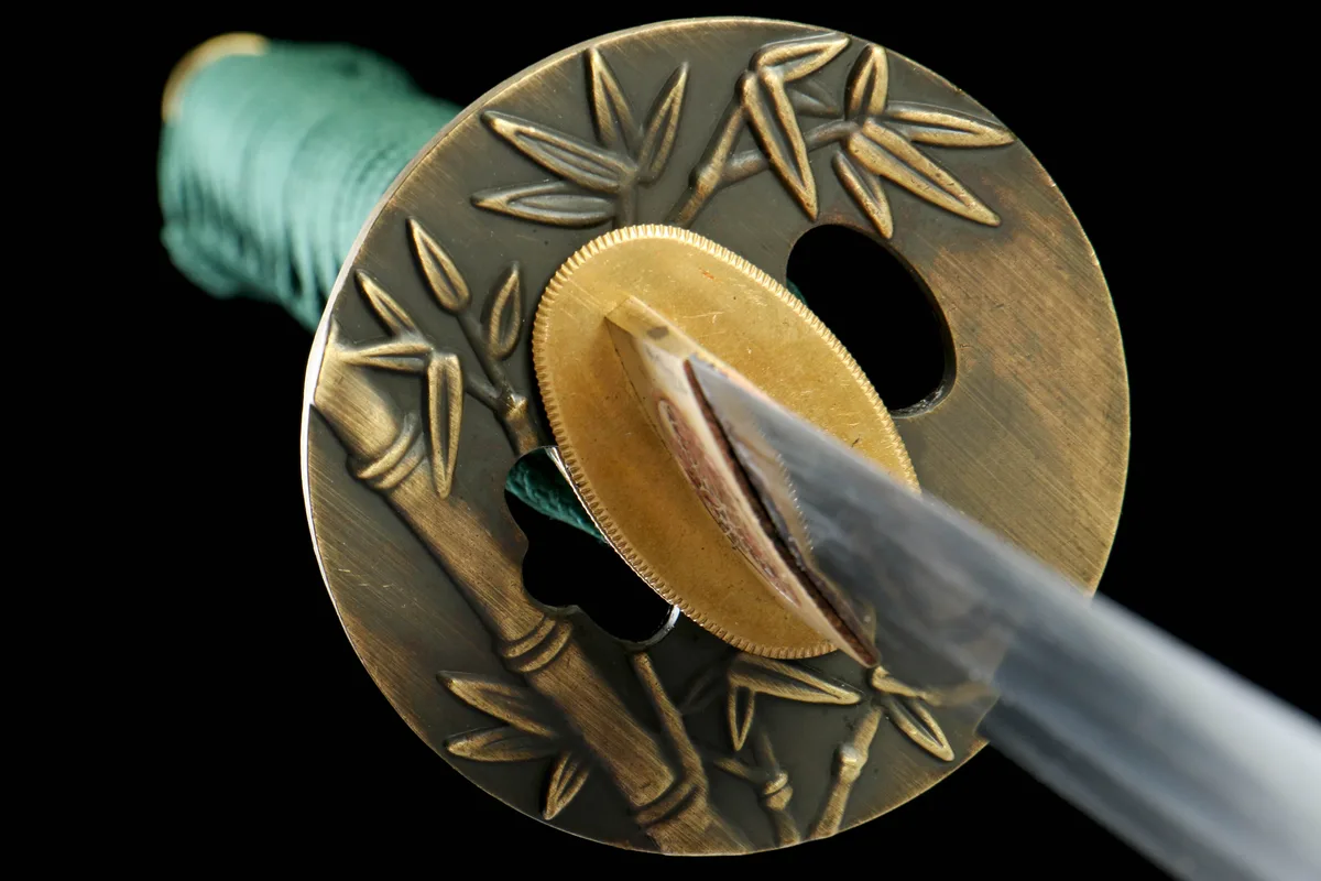 Heiliges Holz - Handgeschmiedetes Katana aus 1065 Kohlenstoffstahl - Image 8