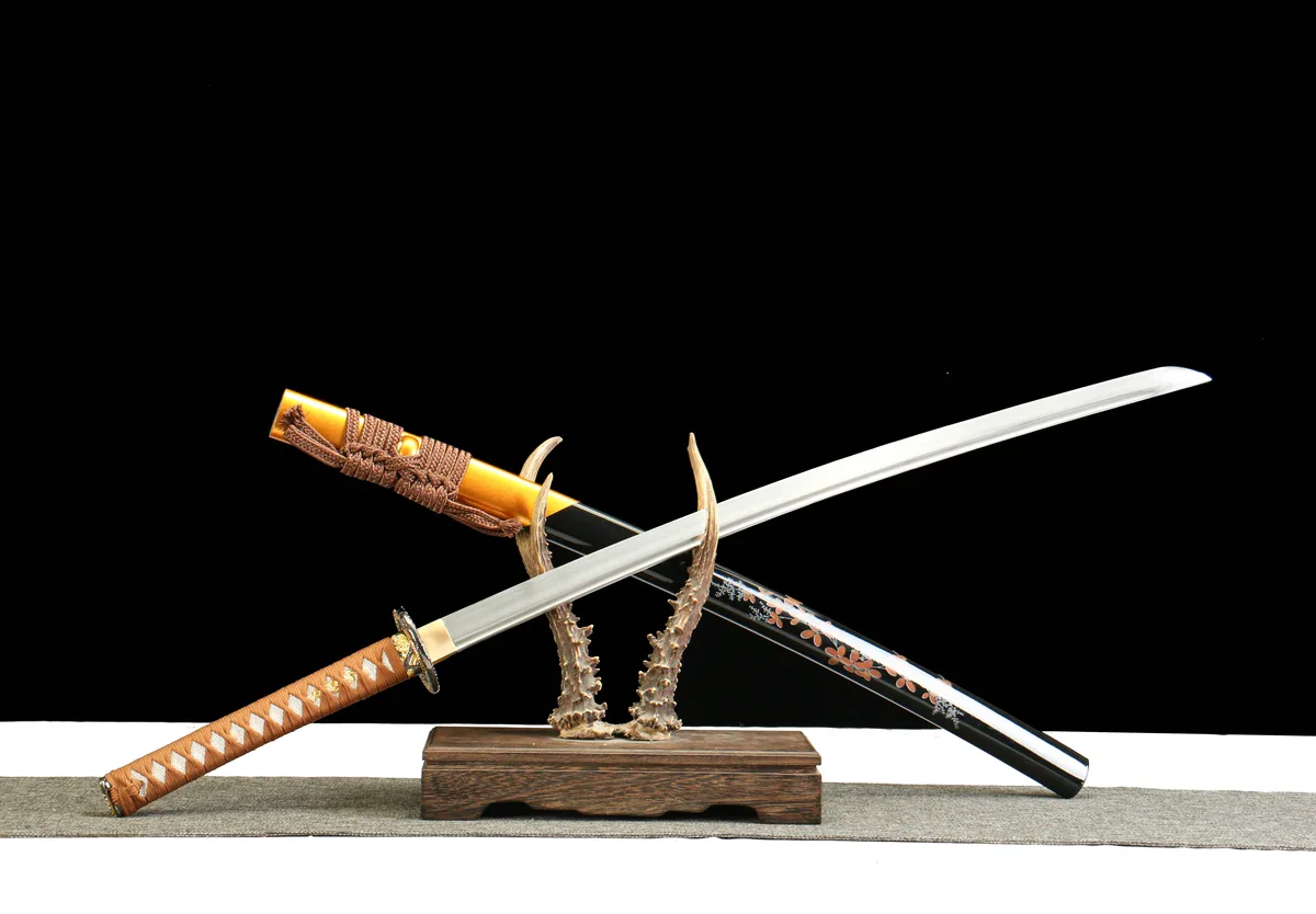Herbstblüte - Handgeschmiedetes Katana aus 1065 Kohlenstoffstahl - Image 6
