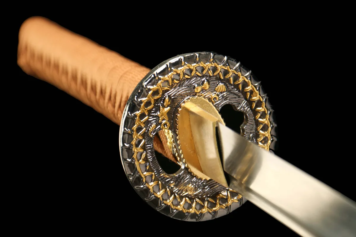 Herbstblüte - Handgeschmiedetes Katana aus 1065 Kohlenstoffstahl - Image 8