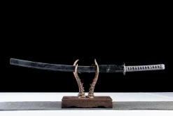 Himmelsschwinge - Handgeschmiedetes Katana aus 1065 Kohlenstoffstahl