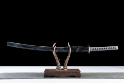 Alternative view of Himmelsschwinge - Handgeschmiedetes Katana aus 1065 Kohlenstoffstahl