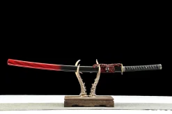 Himmelsspalter - Handgeschmiedetes Katana aus 1065 Kohlenstoffstahl