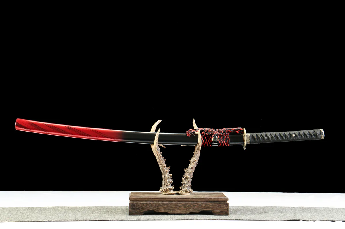 Himmelsspalter - Handgeschmiedetes Katana aus 1065 Kohlenstoffstahl