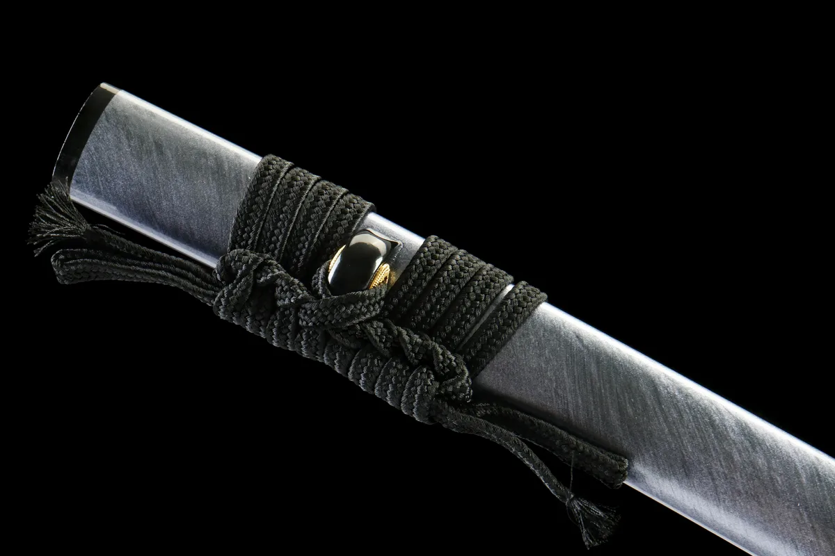 Jade-Flüstern - Handgeschmiedetes Katana aus 1065 Kohlenstoffstahl