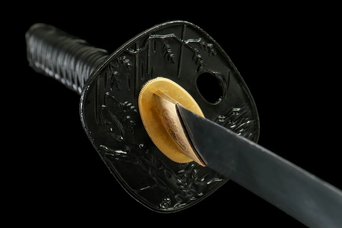 Jade-Flüstern - Handgeschmiedetes Katana aus 1065 Kohlenstoffstahl - Image 2