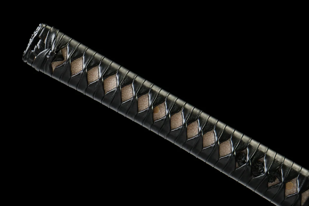 Jade-Flüstern - Handgeschmiedetes Katana aus 1065 Kohlenstoffstahl - Image 6