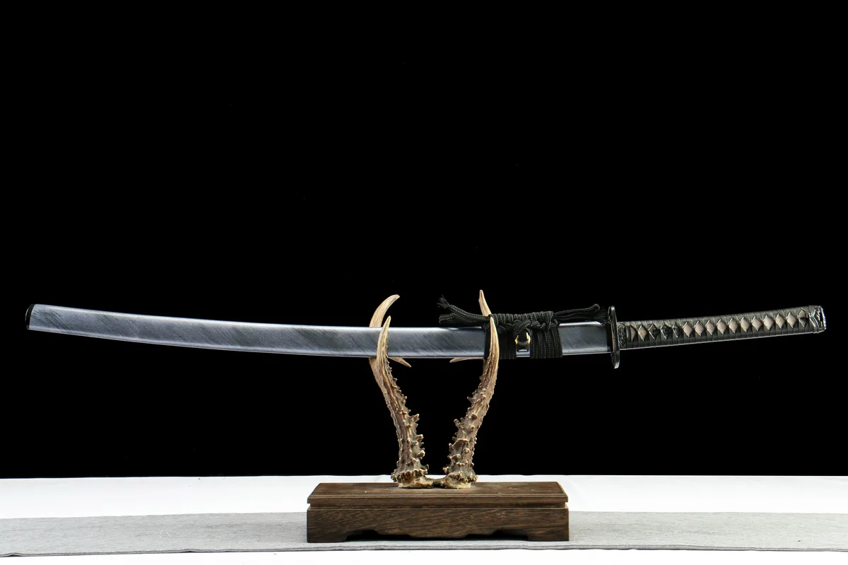 Jade-Flüstern - Handgeschmiedetes Katana aus 1065 Kohlenstoffstahl - Image 3