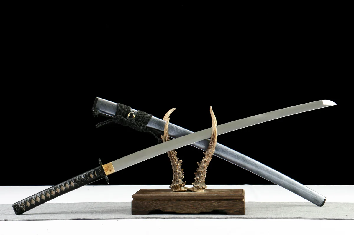 Jade-Flüstern - Handgeschmiedetes Katana aus 1065 Kohlenstoffstahl - Image 4
