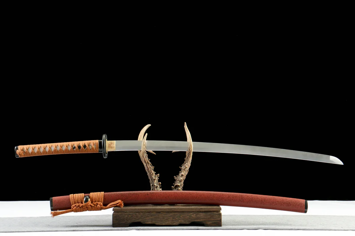 Jadenseele - Handgeschmiedetes Katana aus 1065 Kohlenstoffstahl - Image 2