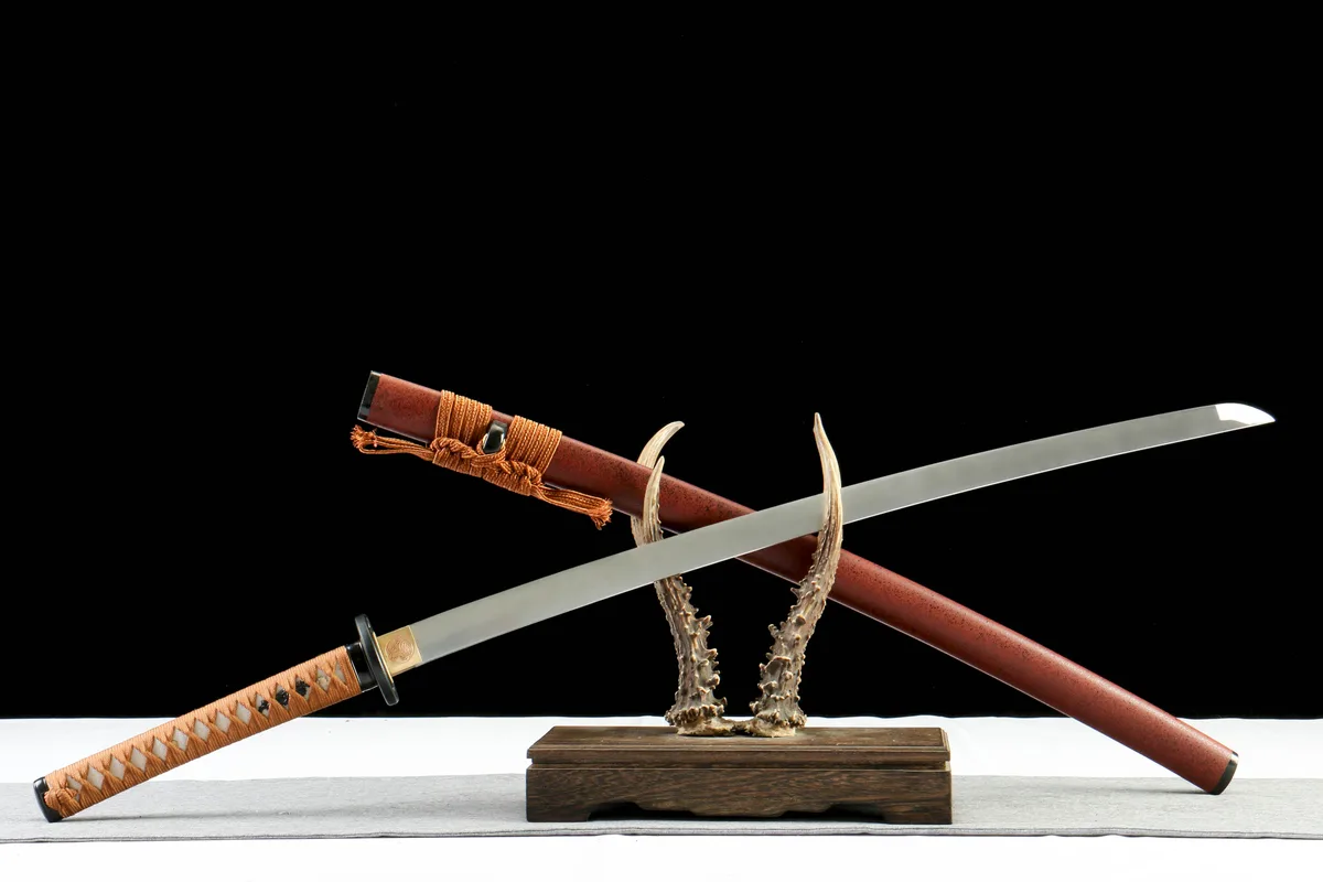 Jadenseele - Handgeschmiedetes Katana aus 1065 Kohlenstoffstahl - Image 6