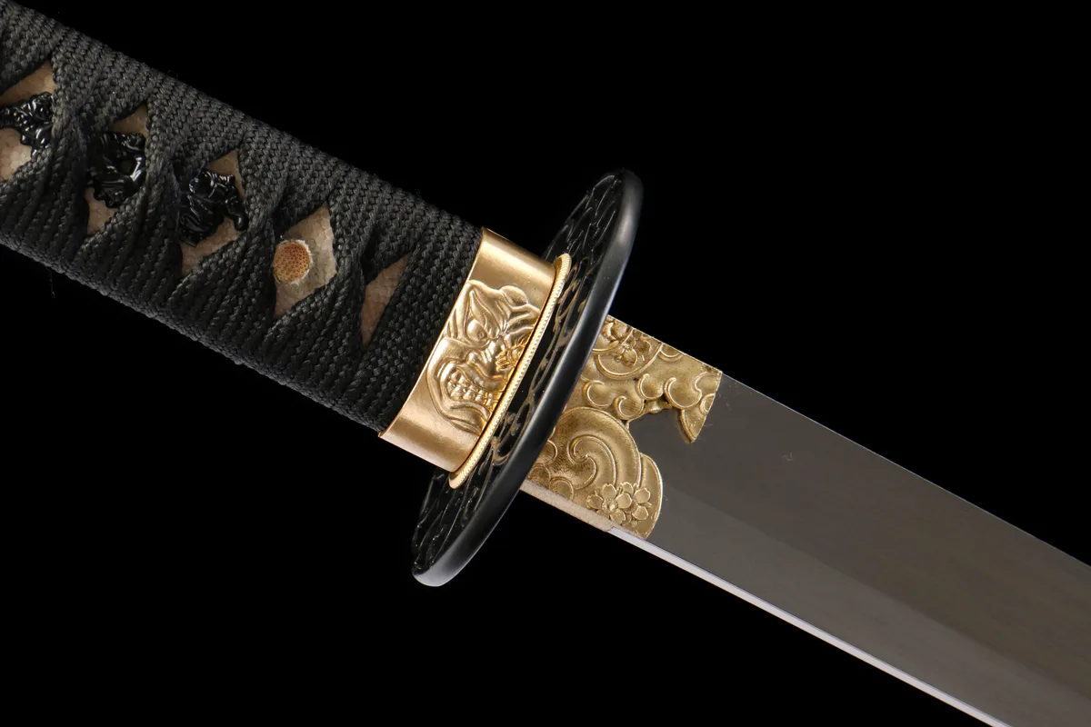 Karmesiner Himmelsdrache - Handgeschmiedetes Katana aus 1065 Kohlenstoffstahl - Image 5