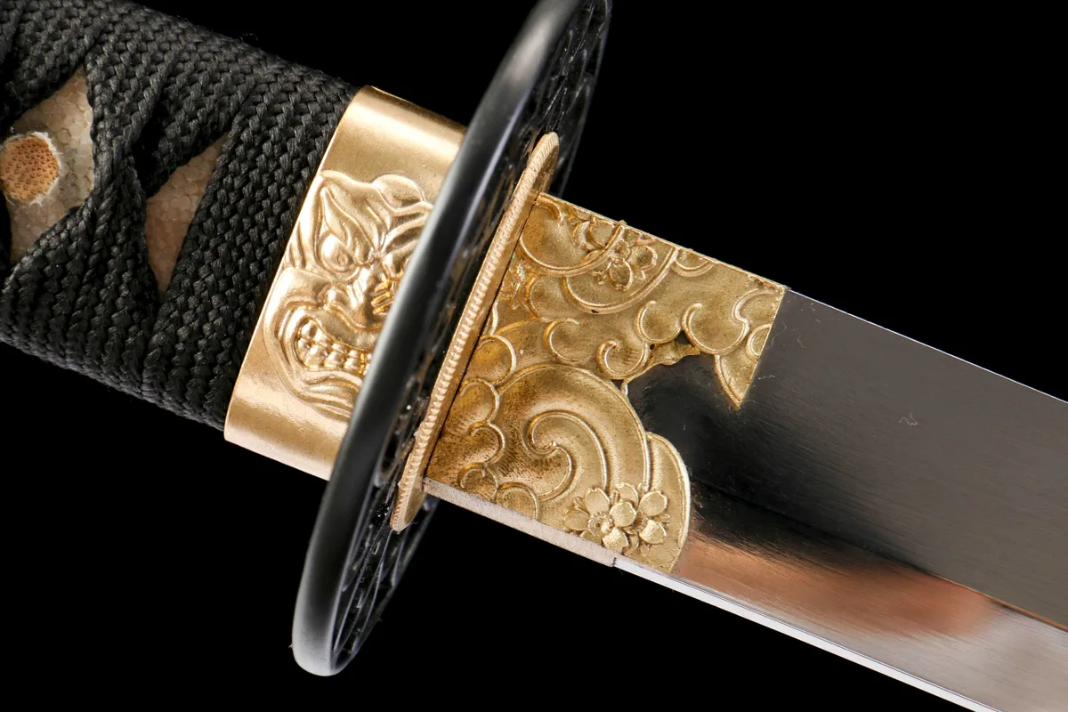 Karmesiner Himmelsdrache - Handgeschmiedetes Katana aus 1065 Kohlenstoffstahl - Image 6