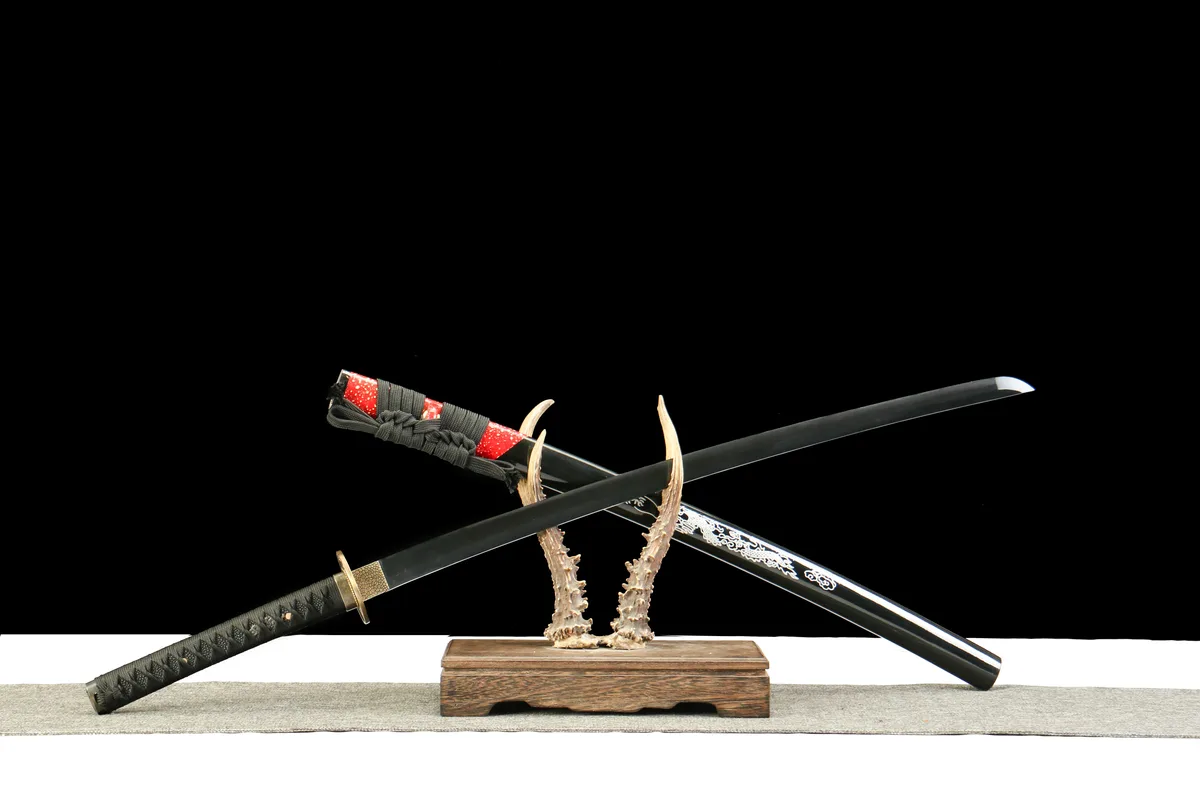Karmesinglut - Handgeschmiedetes Katana aus 1065 Kohlenstoffstahl - Image 7