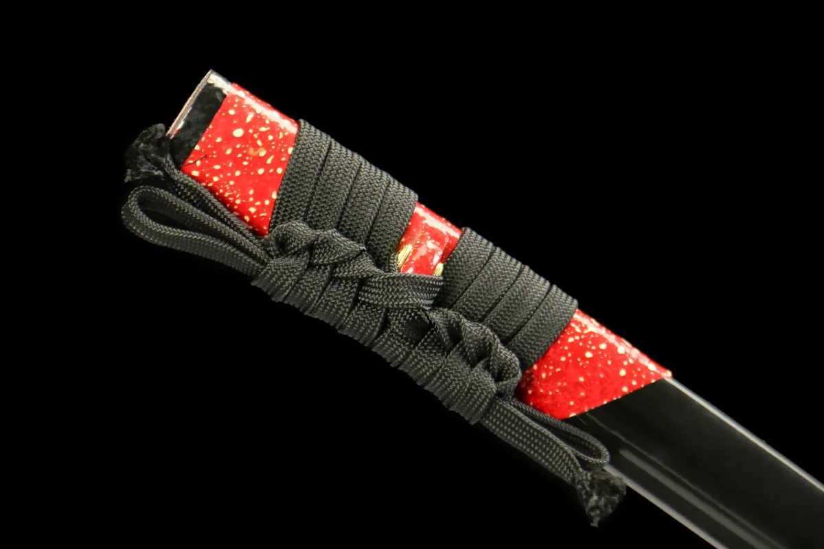 Karmesinglut - Handgeschmiedetes Katana aus 1065 Kohlenstoffstahl - Image 5