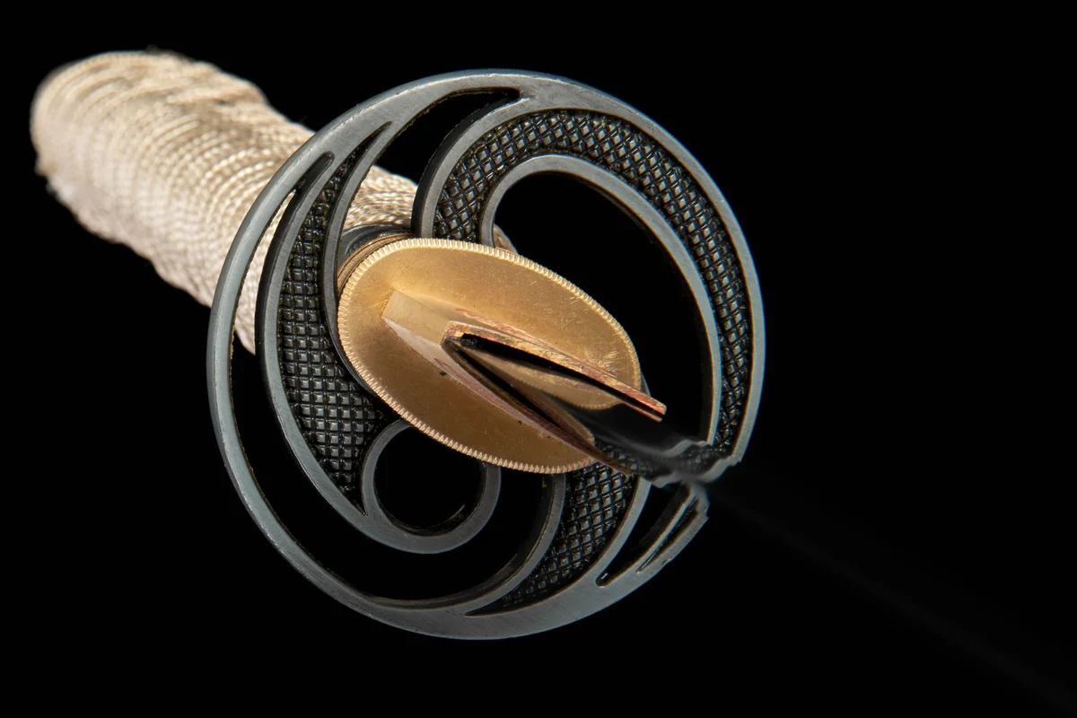 Karmesinschwur - Handgeschmiedetes Katana aus 1065 Kohlenstoffstahl - Image 12
