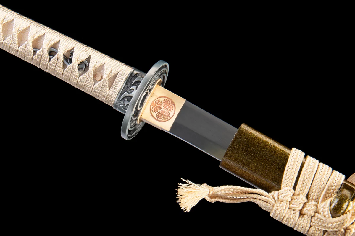 Karmesinschwur - Handgeschmiedetes Katana aus 1065 Kohlenstoffstahl - Image 13
