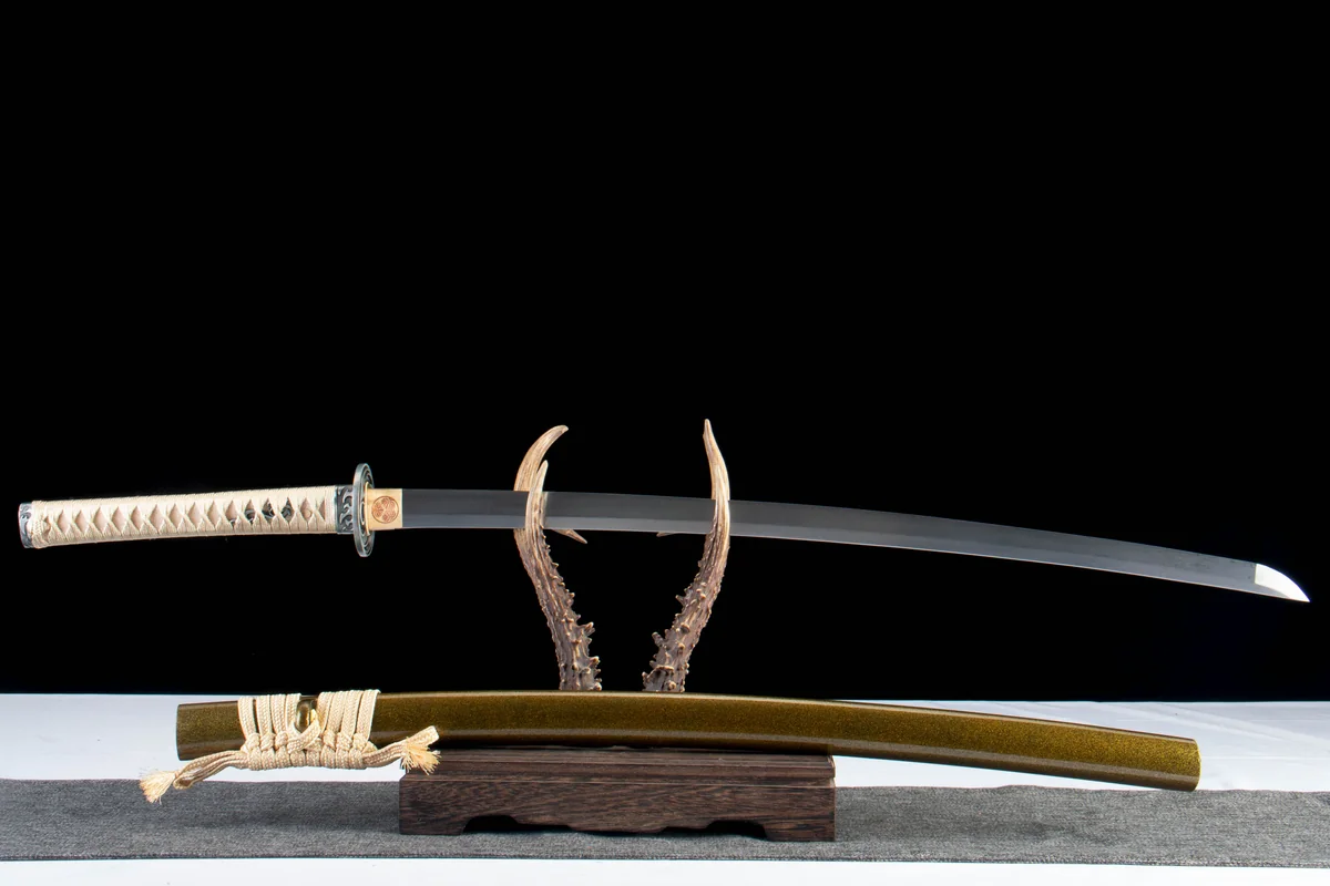 Karmesinschwur - Handgeschmiedetes Katana aus 1065 Kohlenstoffstahl - Image 5