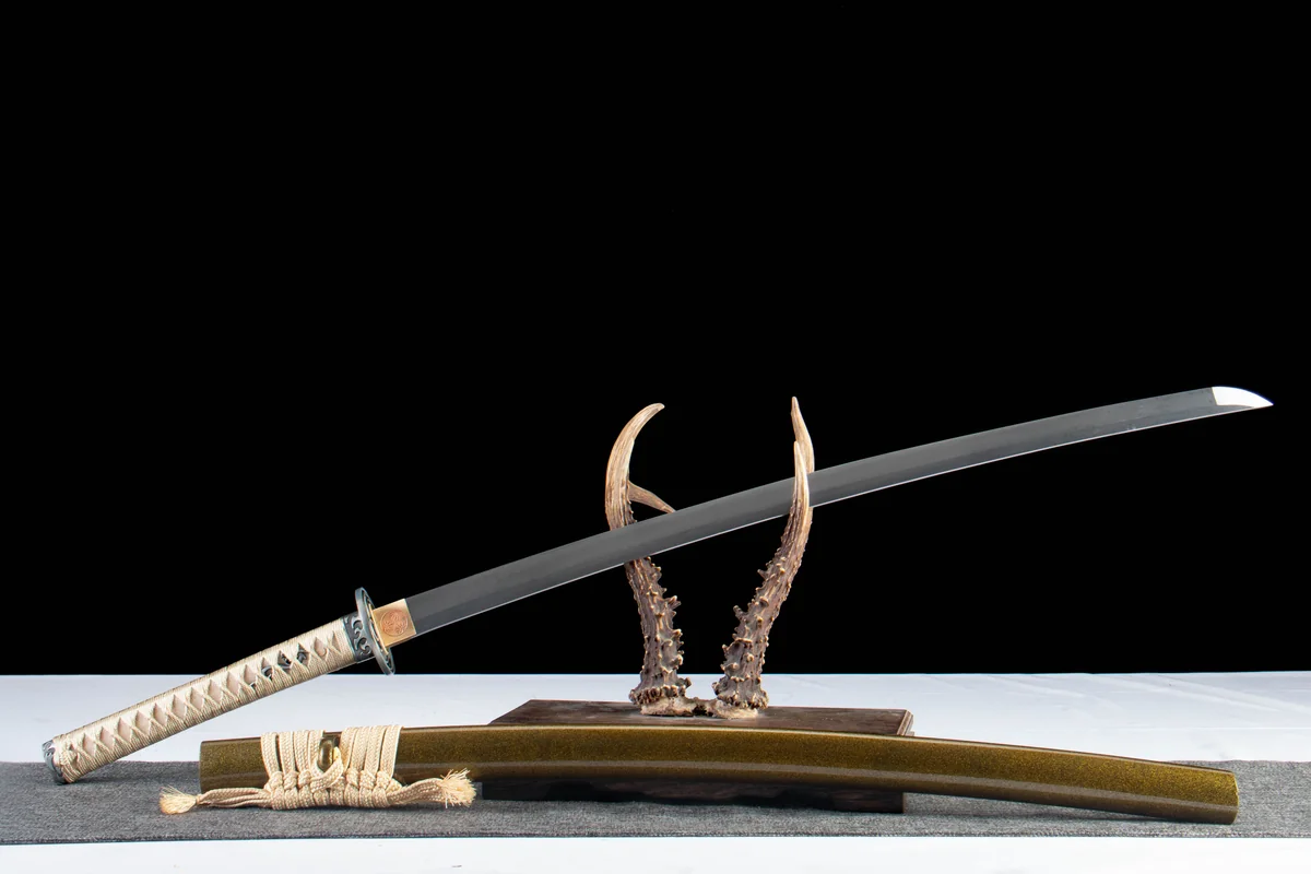 Karmesinschwur - Handgeschmiedetes Katana aus 1065 Kohlenstoffstahl - Image 6
