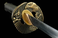 Karmesinspinne - Handgeschmiedetes Katana aus 1065 Kohlenstoffstahl