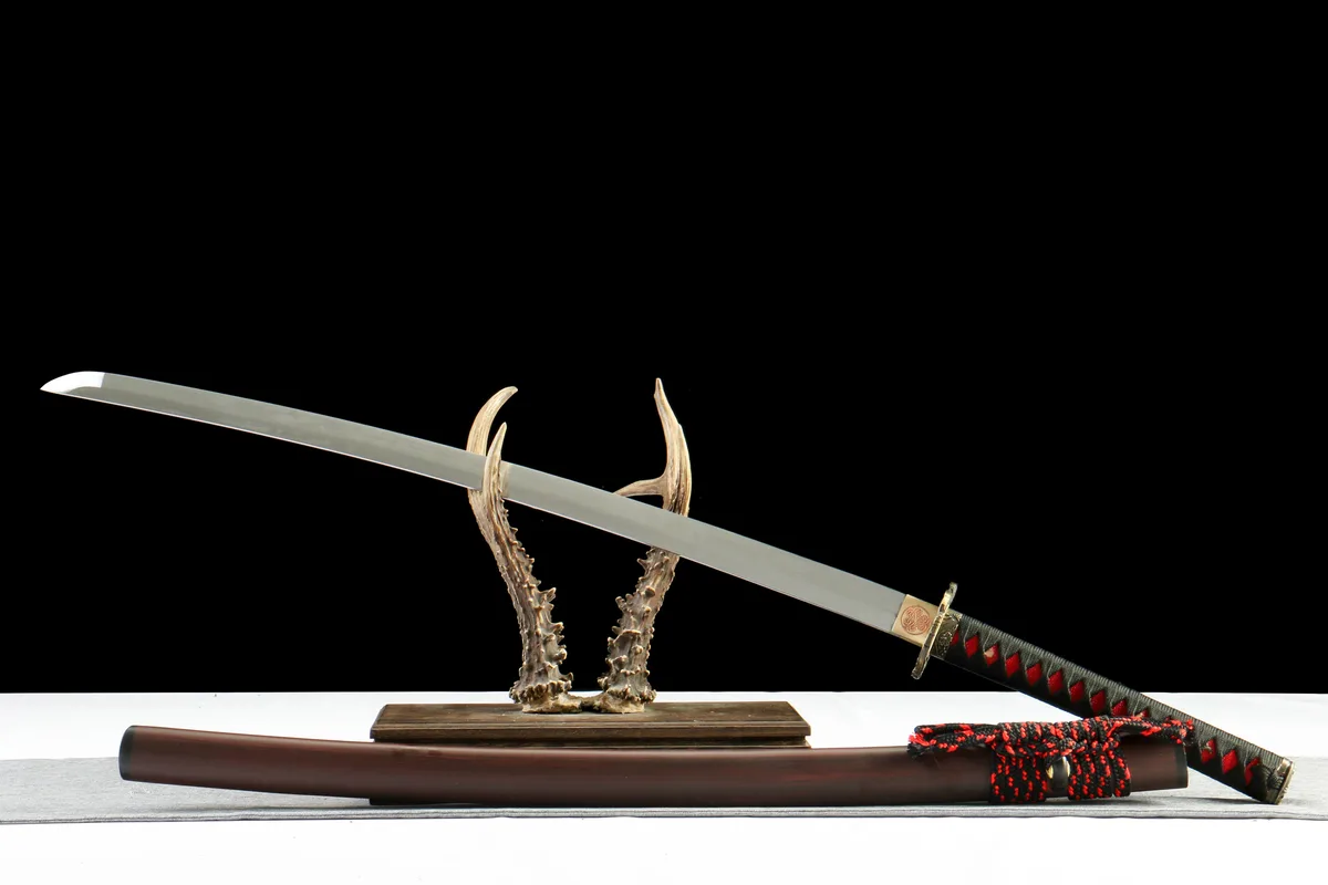 Karmesinspinne - Handgeschmiedetes Katana aus 1065 Kohlenstoffstahl - Image 6
