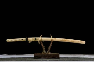 Klarer Schatten - Handgeschmiedetes Katana aus 1065 Kohlenstoffstahl