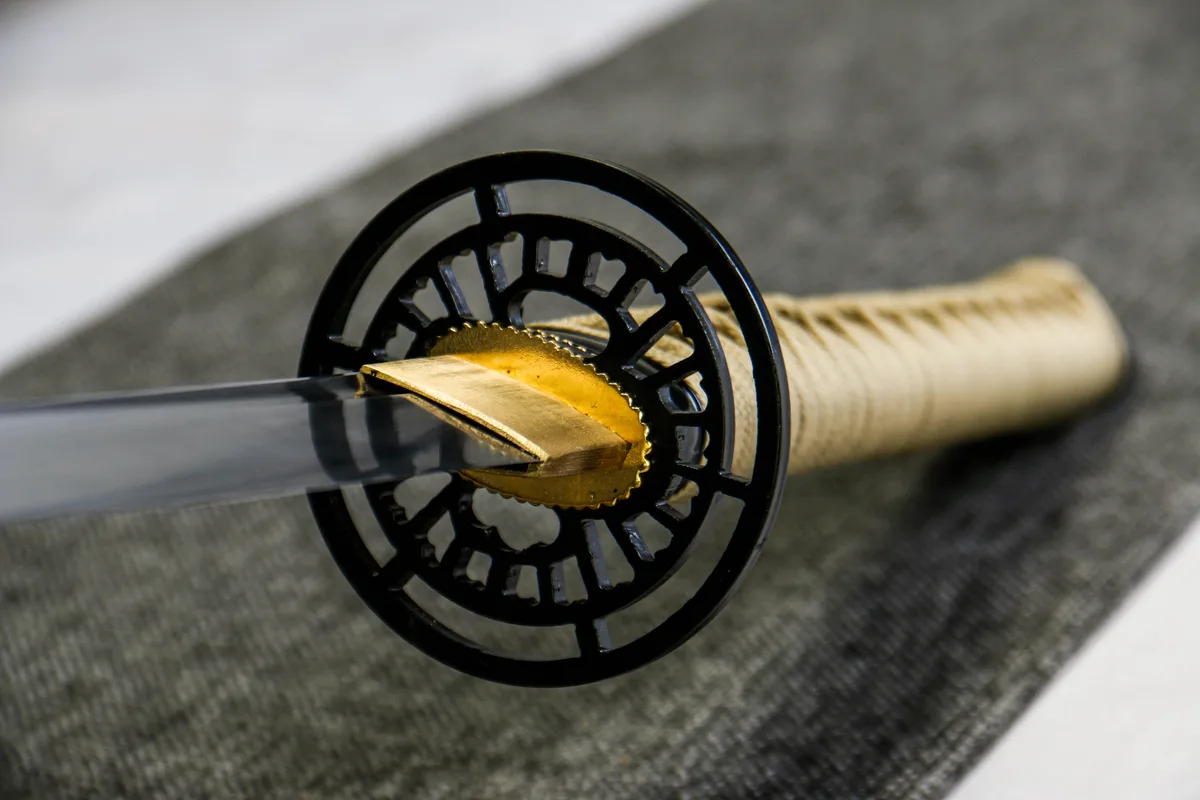 Klarer Schatten - Handgeschmiedetes Katana aus 1065 Kohlenstoffstahl - Image 2
