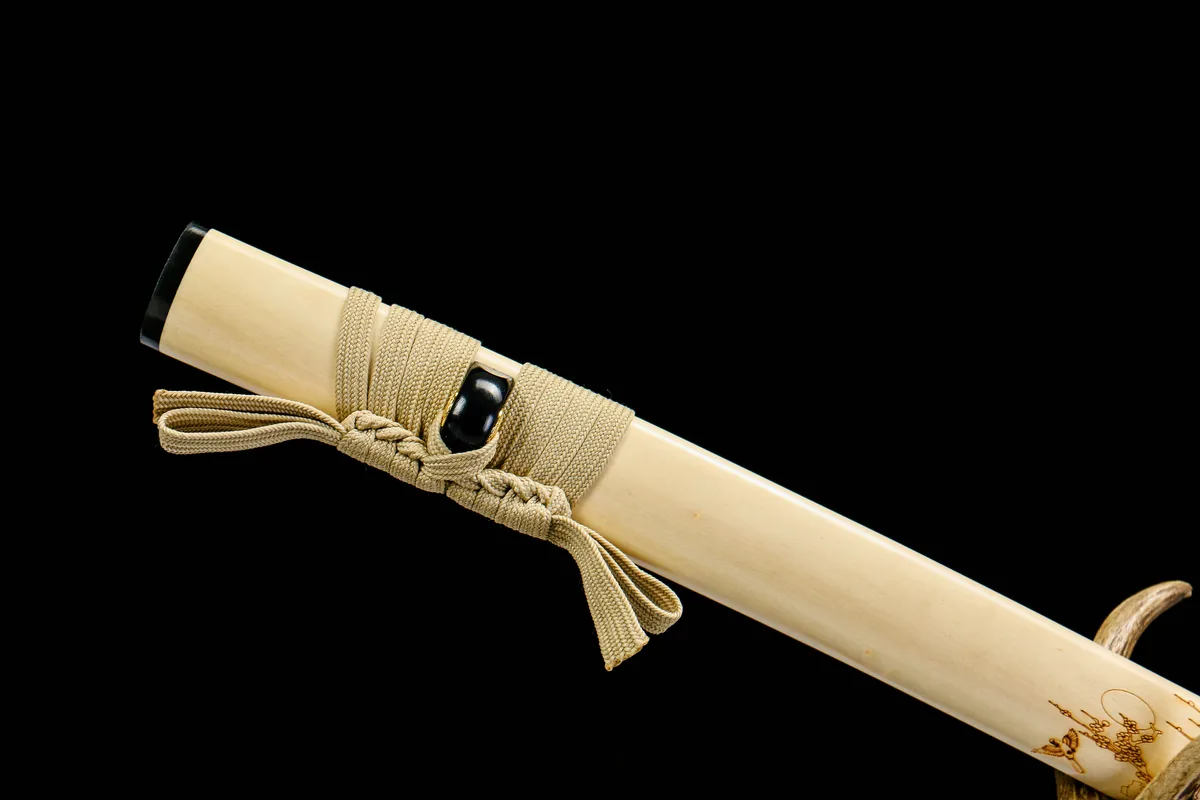 Klarer Schatten - Handgeschmiedetes Katana aus 1065 Kohlenstoffstahl - Image 4