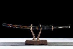 Klinge des Mitgefühls - Handgeschmiedetes Katana aus 1065 Kohlenstoffstahl