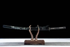 Kriegerischer Friede - Handgeschmiedetes Katana aus 1065 Kohlenstoffstahl