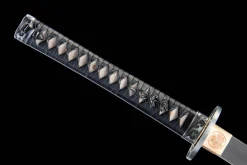 Alternative view of Mondranke - Handgeschmiedetes Katana aus 1065 Kohlenstoffstahl