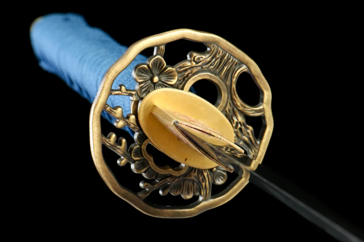 Nachtschnitt - Handgeschmiedetes Katana aus 1065 Kohlenstoffstahl