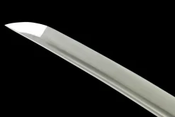 Alternative view of Nachtschnitt - Handgeschmiedetes Katana aus 1065 Kohlenstoffstahl