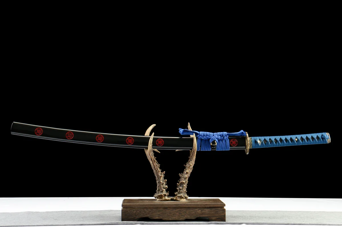 Nachtschnitt - Handgeschmiedetes Katana aus 1065 Kohlenstoffstahl - Image 6