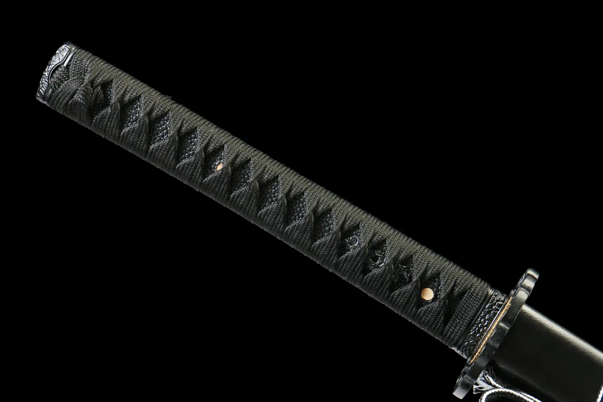 Obsidian-Drache - Handgeschmiedetes Katana aus 1065 Kohlenstoffstahl - Image 11