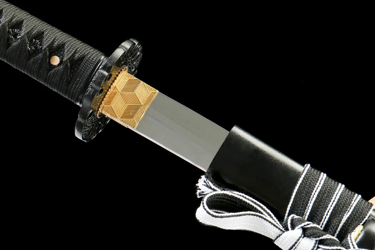Obsidian-Drache - Handgeschmiedetes Katana aus 1065 Kohlenstoffstahl - Image 15