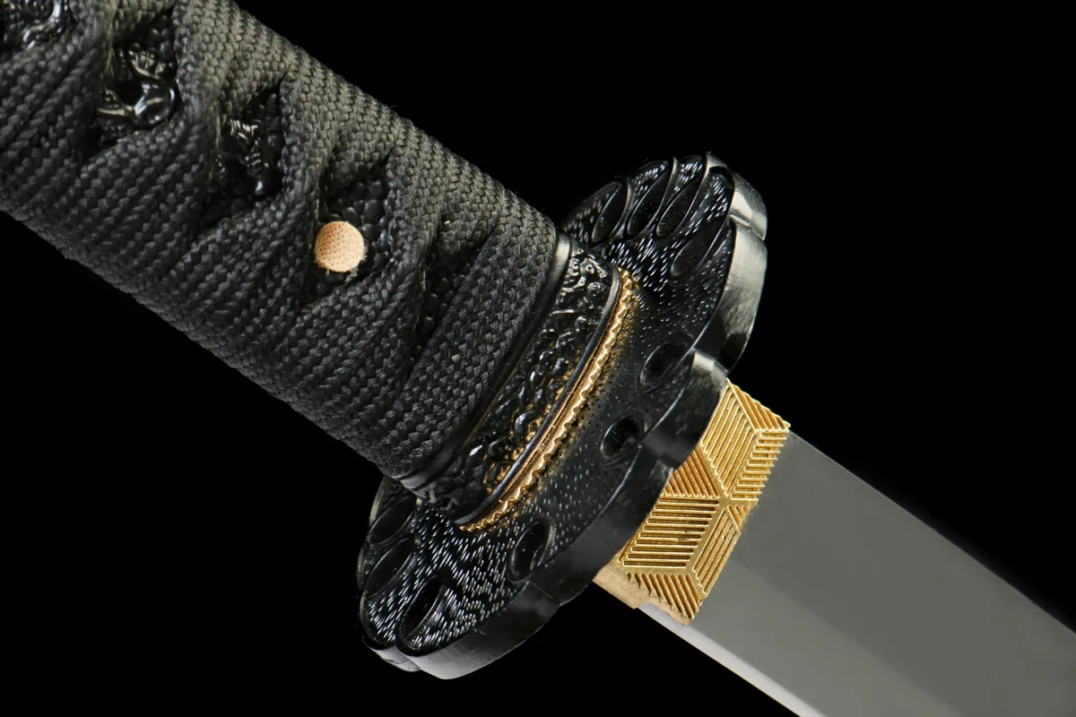 Obsidian-Drache - Handgeschmiedetes Katana aus 1065 Kohlenstoffstahl - Image 13