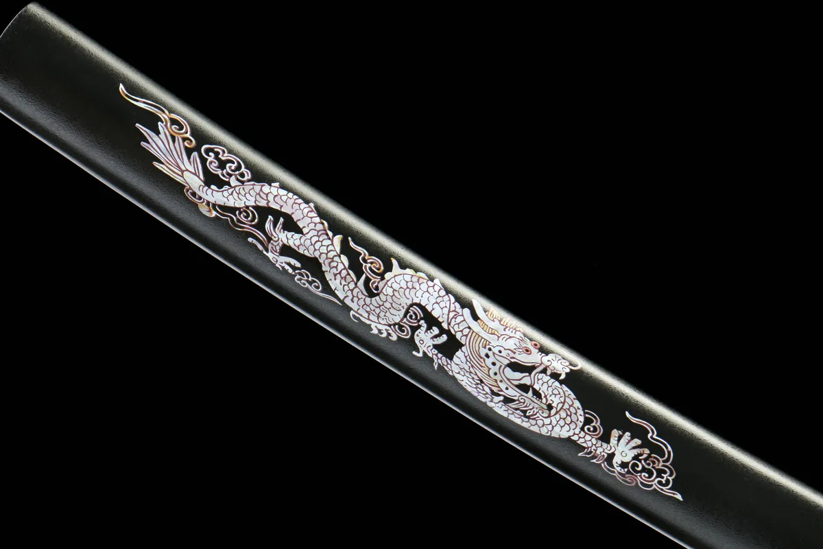 Obsidian-Drache - Handgeschmiedetes Katana aus 1065 Kohlenstoffstahl - Image 5