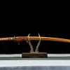 Obsidian Inferno - Handgeschmiedetes Katana aus 1065 Kohlenstoffstahl