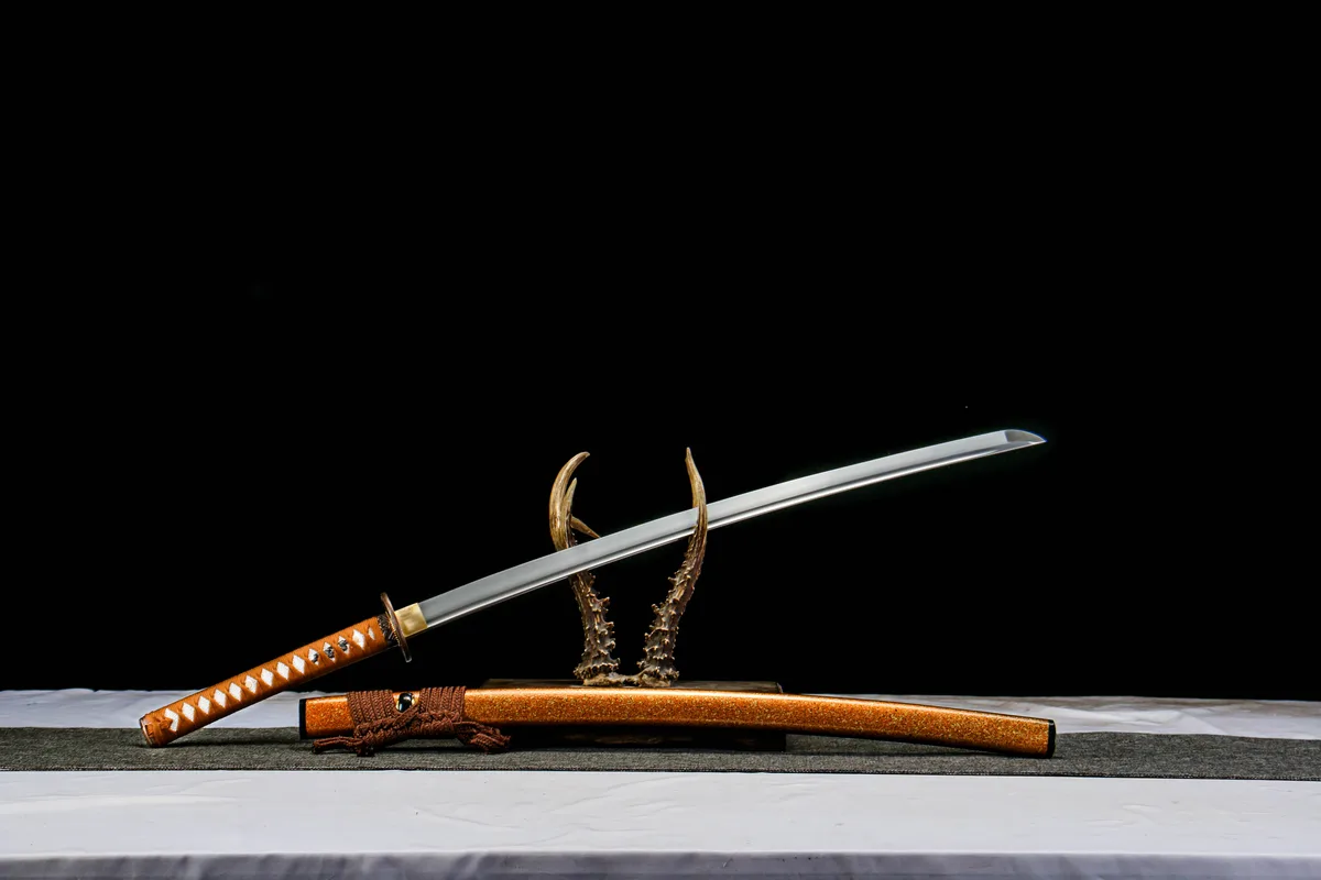 Obsidian Inferno - Handgeschmiedetes Katana aus 1065 Kohlenstoffstahl - Image 7