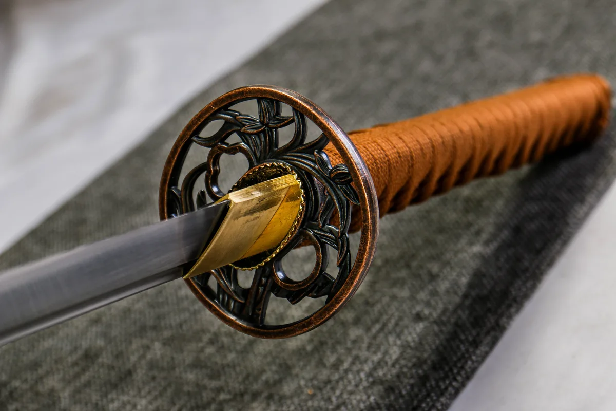 Obsidian Inferno - Handgeschmiedetes Katana aus 1065 Kohlenstoffstahl - Image 4