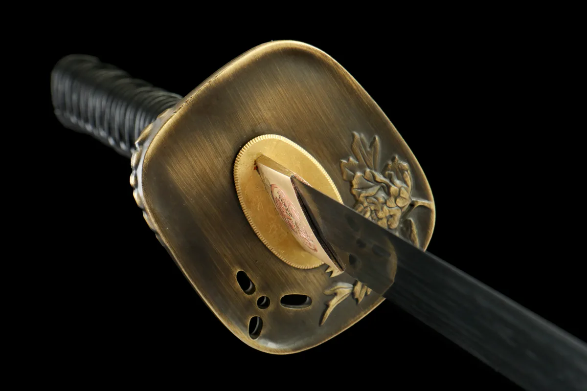 Rabenflügel - Handgeschmiedetes Katana aus 1065 Kohlenstoffstahl - Image 7
