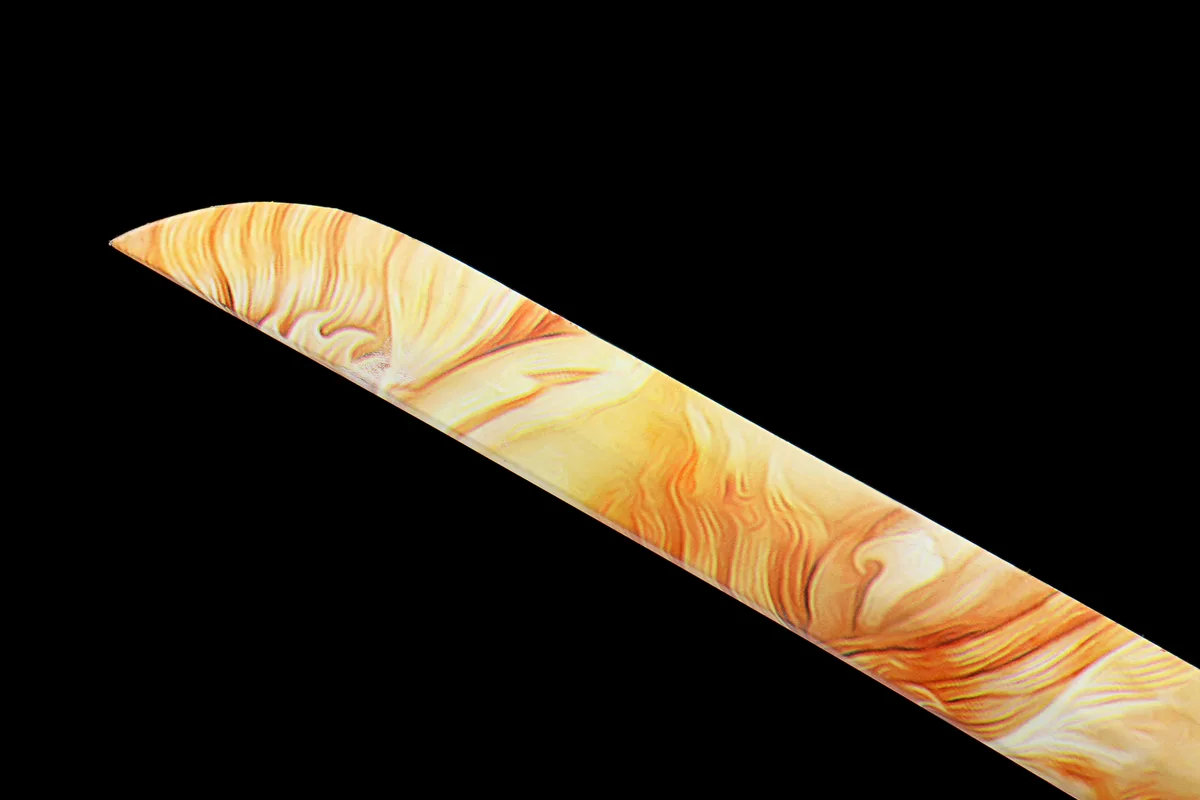 Reines Gold - Handgeschmiedetes Katana aus 1065 Kohlenstoffstahl - Image 10