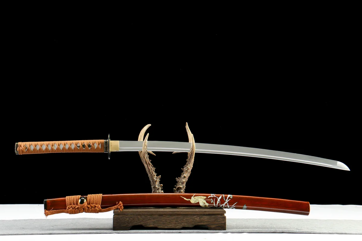 Reines Herz - Handgeschmiedetes Katana aus 1065 Kohlenstoffstahl - Image 3