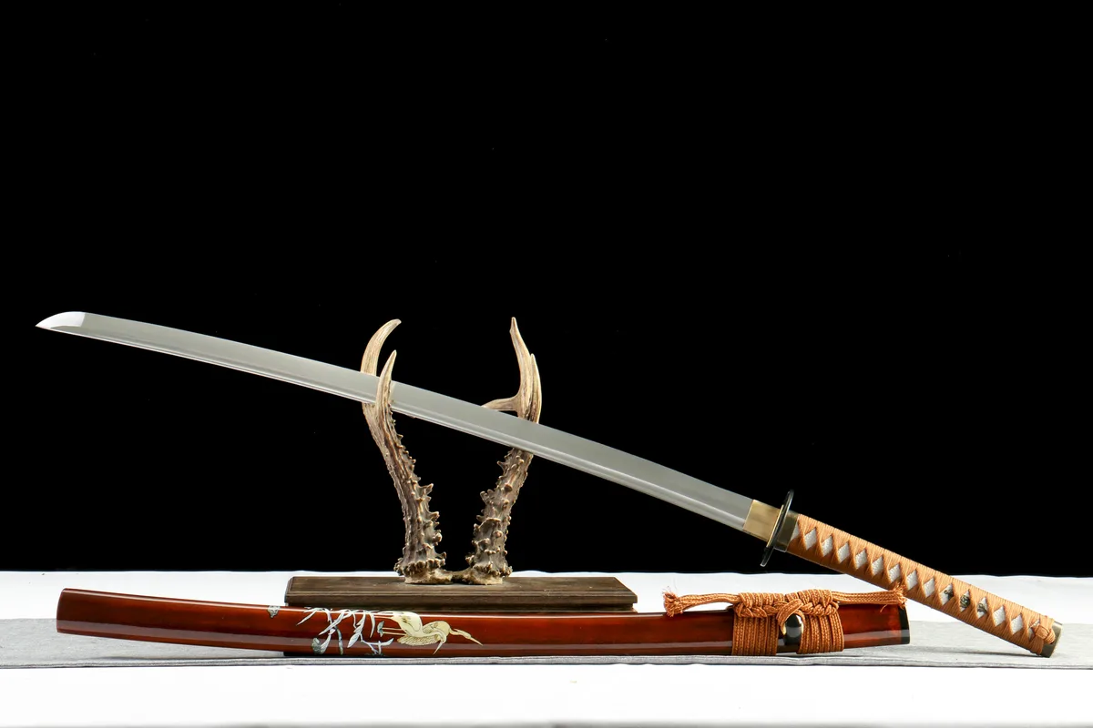 Reines Herz - Handgeschmiedetes Katana aus 1065 Kohlenstoffstahl - Image 11