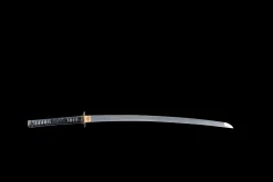 Alternative view of Roter Nachtwandler - Handgeschmiedetes Katana aus 1065 Kohlenstoffstahl